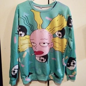 NWOT rugrats cynthia yin yang sweatshirt